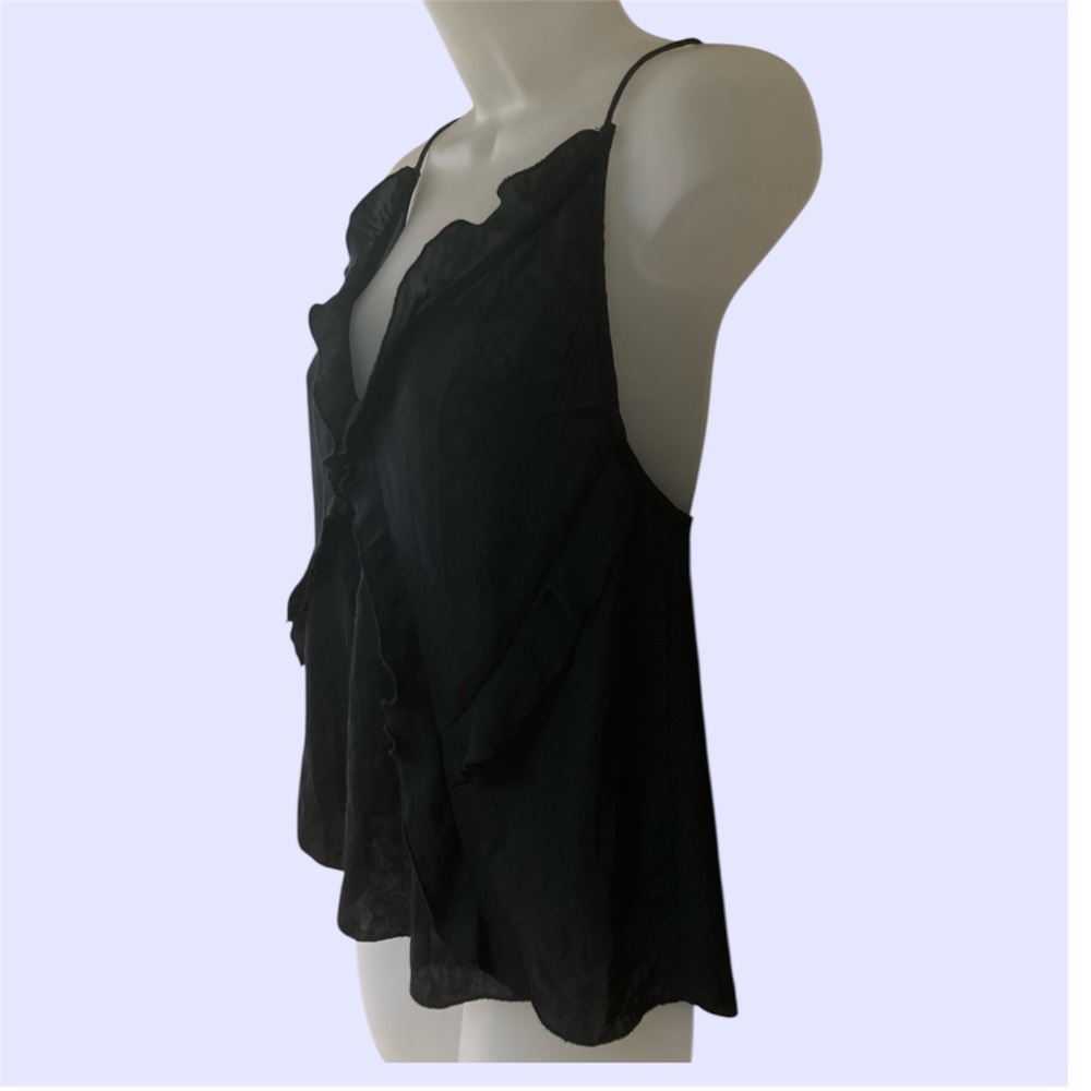 Free People Intimately Could Be Cami Black Tank Small EUC - Picture 5 of 6